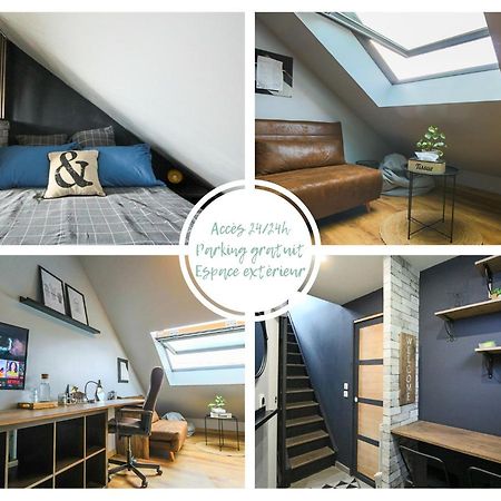 Maisonnette En Duplex Avec Terrasse Breux-Jouy المظهر الخارجي الصورة